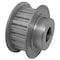 B&B Manufacturing 18XL037-6FA5, Timing Pulley, Aluminum, Clear Anodized 18XL037-6FA5 - alternate 1